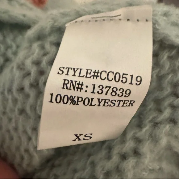 Anthropologie Ivy Luna Knit Puff 3D Crocheted Flower Cardigan - Picture 5 of 5